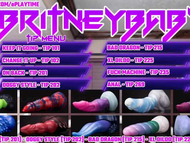 Емитувани слики од екранот BritneyBaby