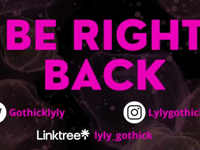 Емитувани слики од екранот lyly_gothick