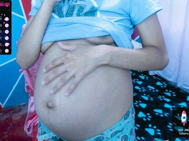 Фотографии Milk-Kima hi guys, im new here with my belly❤ #new #latina #bigboobs #pregnant #teen #cum