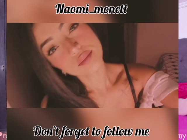 Фотографии Naomi-monett WELCOME TO MY ROOM❤ Play with me and make my pussy very wet for you.❤