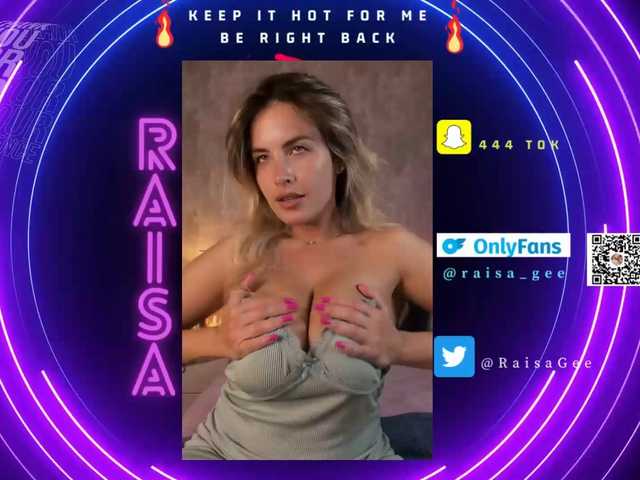 Фотографии Raisa1gee Help me to reach my goal ' Finger in my pussy @remain tok remain.Tip my favorite ones 10251402001111